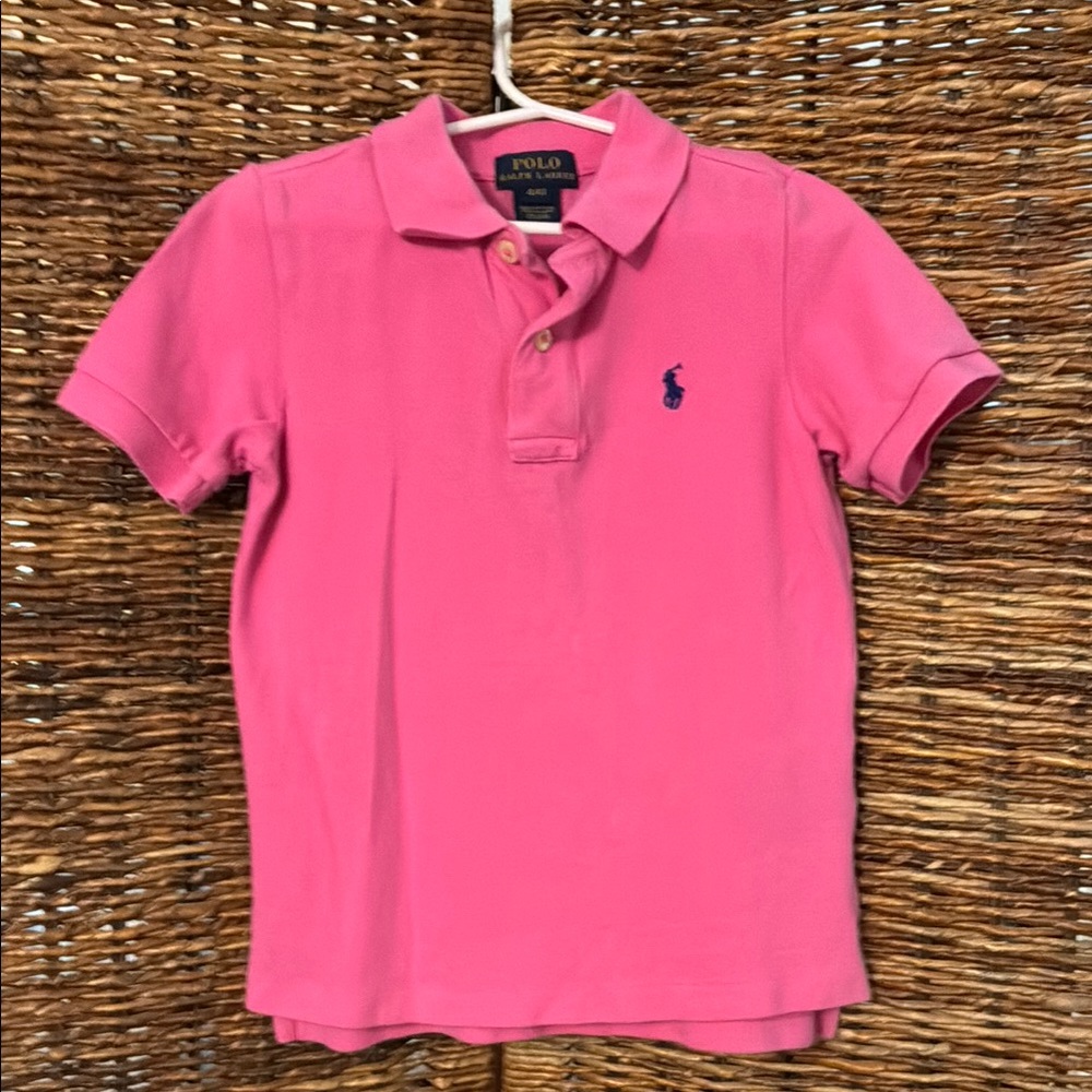 Polo Ralph Lauren Short Sleeve Pink Classic Polo Shirt
